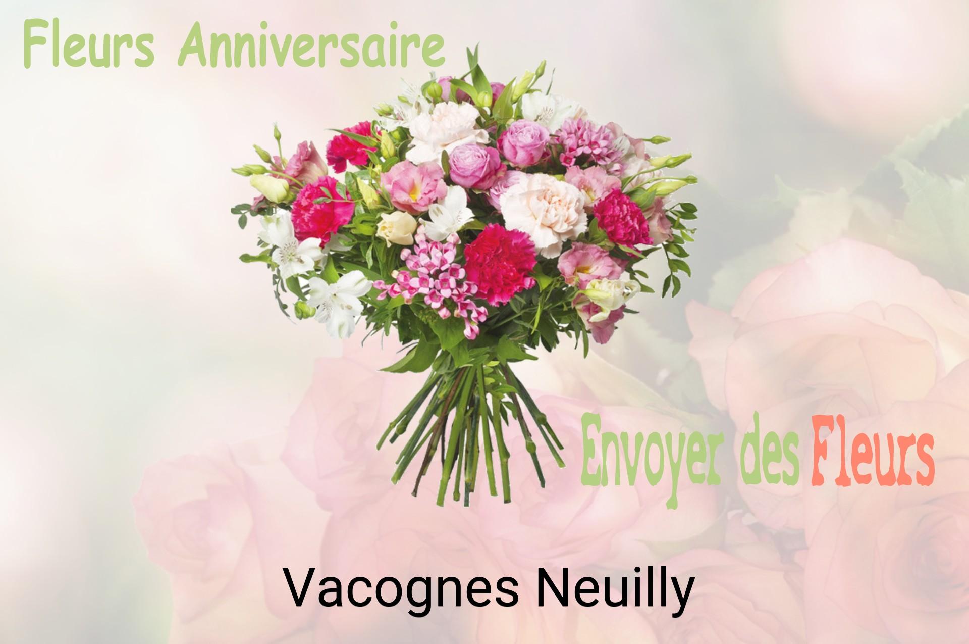 Bouquet de fleurs d’anniversaire livré à Vacognes-Neuilly
