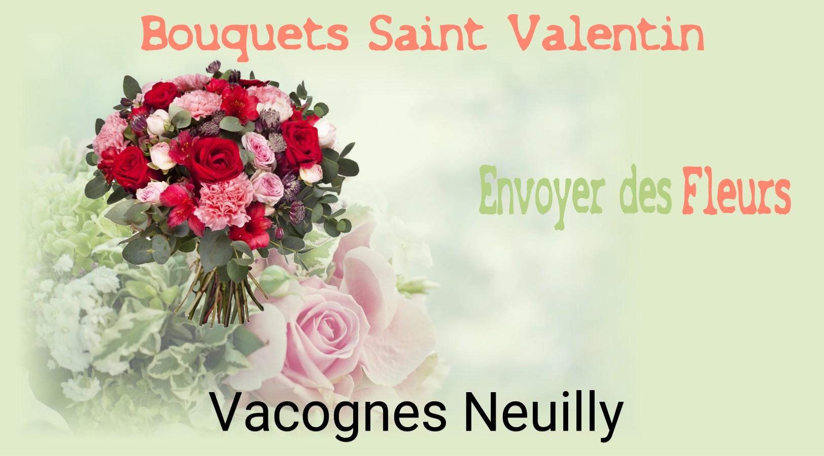 Roses de Saint-Valentin livrées à Vacognes-Neuilly